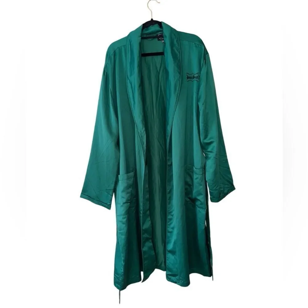 Dogg Supply by Snoop Dogg Mens Poly Satin Robe - Evergreen Size 2XL